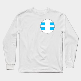 Circular Diaper Emblem (Basic) Long Sleeve T-Shirt